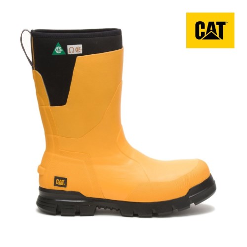 Caterpillar Stormers 11" Steel Toe CSA Werkschoenen Heren Geel (YWMN.NL)